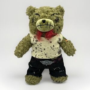 Teddy Scares Series 2 Eli Wretch 12" Plush Doll Toy Factory Horror Bear Zombie